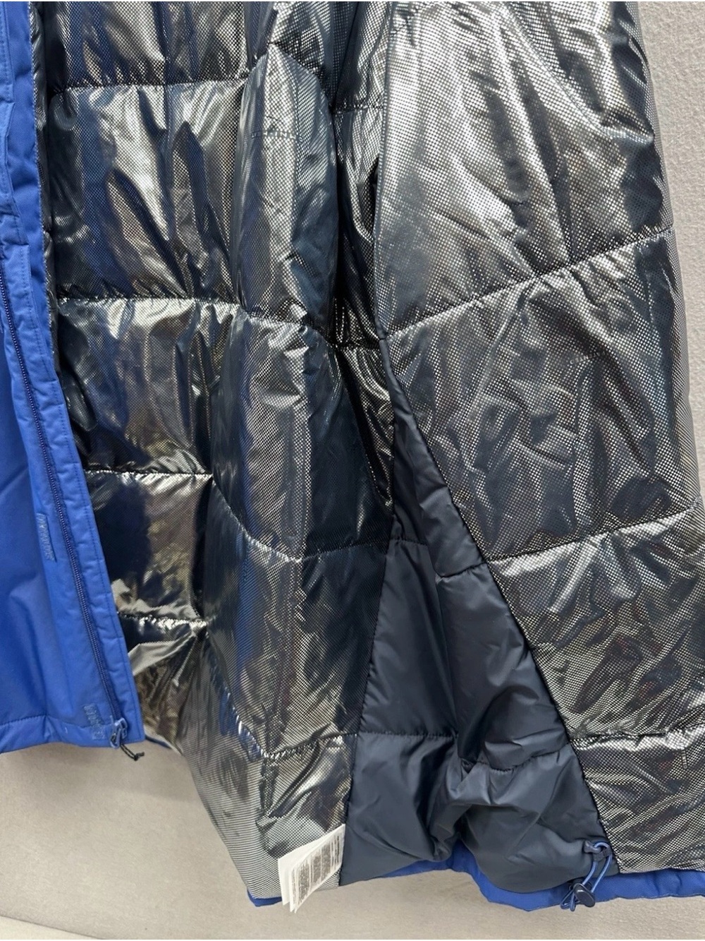 Columbia Jacket Mens 4XL Tipton Peak Ill Insulated Omni-Tech Blue Reflective NWT - Picture 10 of 13